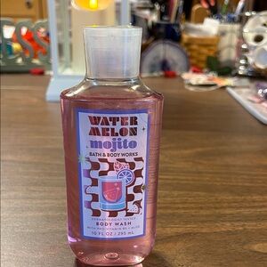 Bath & Body Works Watermelon Mojito Body Wash - Pink and White